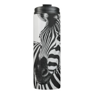 TERMO ZEBRA NEGRA Y BLANCA