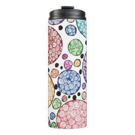 Termo Zentangle circles pattern