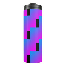 Zigzag Azul Rosa Negro Púrpura 4Roxy