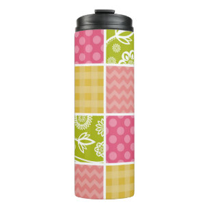 Termo Zigzag, Chevron, Polka Dots, Gingham, Patchwork