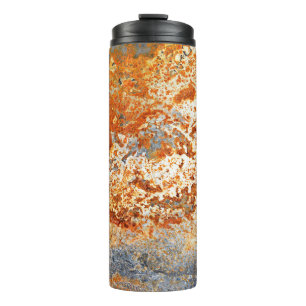 Termo Zinc rugoso: fondo de textura gruesa.