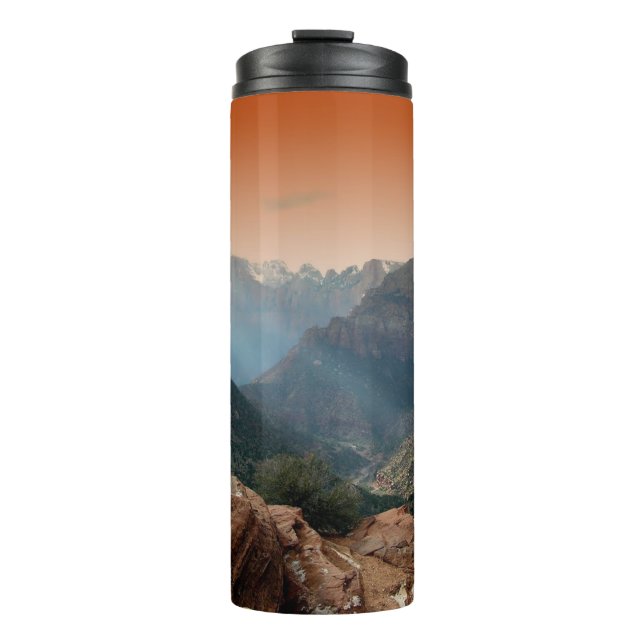 Termo Zion National Park Mountains Landscape (Anverso)