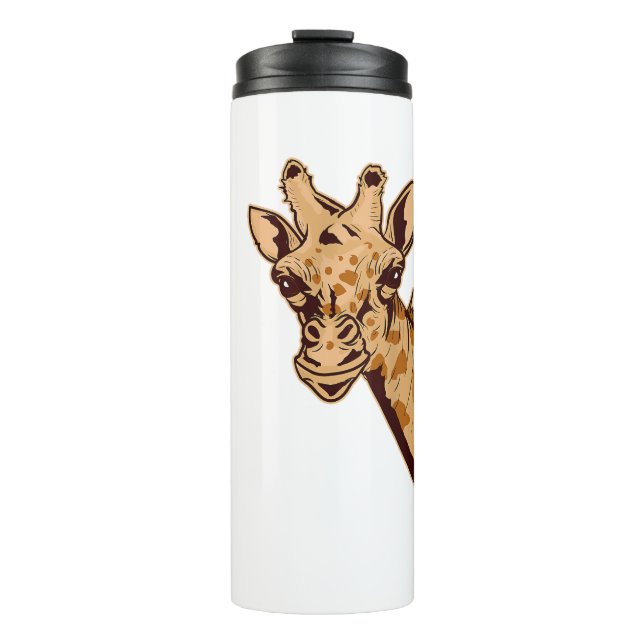 Termo Zoológico Giraffe Animal - African Savanna Zookeep (Anverso)