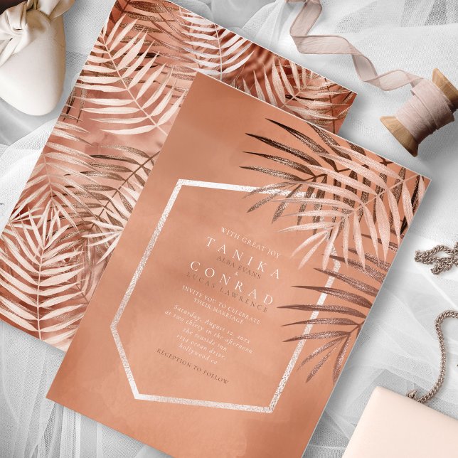 Terra Cotta ID956 Boda de hojas de palmera exubera (Subido por el creador)