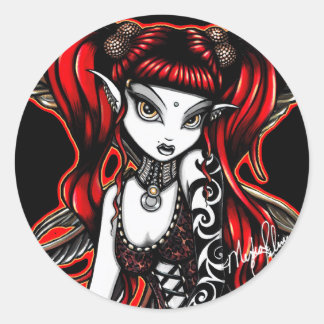 Terra Pegatinas Tattoooed Fire Fairy