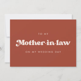 Terracota a mi nuera nupcial