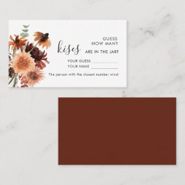 Terracota | Cuántas tarjetas de juego Boda de beso