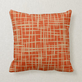 terracota retra de la almohada de tiro del modelo