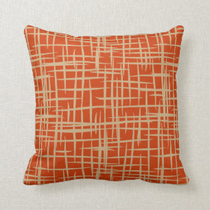 terracota retra de la almohada de tiro del modelo