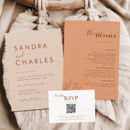 Terracotta Boho Itinerario, programa de bodas de r