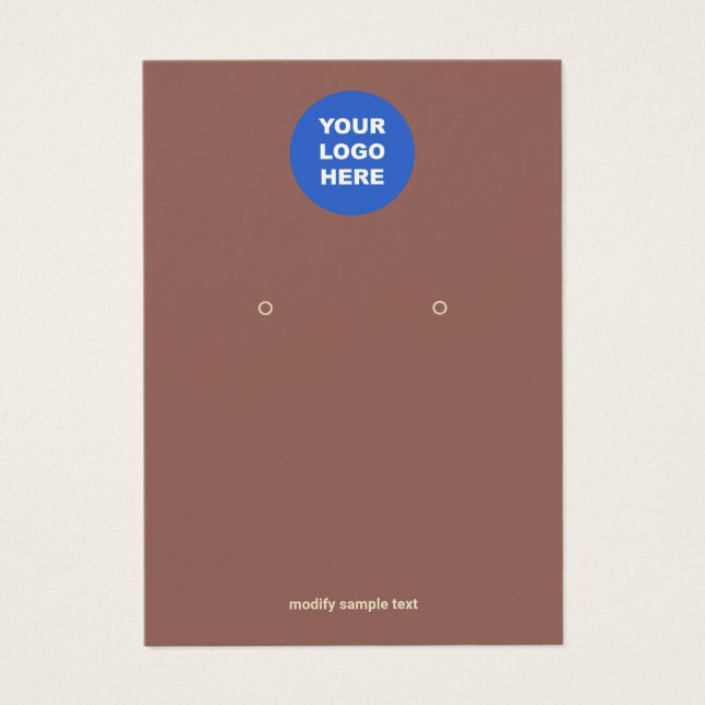 Terracotta Brown Añada Su Pantalla De Trazado De L (Frente)