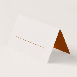 Terracotta deja tarjeta Boda moderna