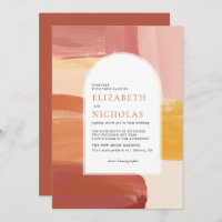 Terracotta Sunrise | Invitación a Boho Wedding