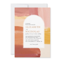Terracotta Sunrise | Invitación de Boda Boho