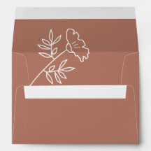 Terracotta Wildflower Boda