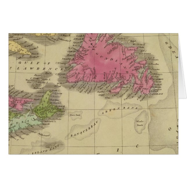 Terranova Nueva Escocia Y Nueva Brunswick 2 (Anverso (Horizontal))