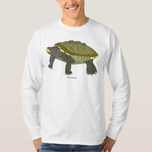 Terrapin (blanco) - Camiseta de hombre de manga la