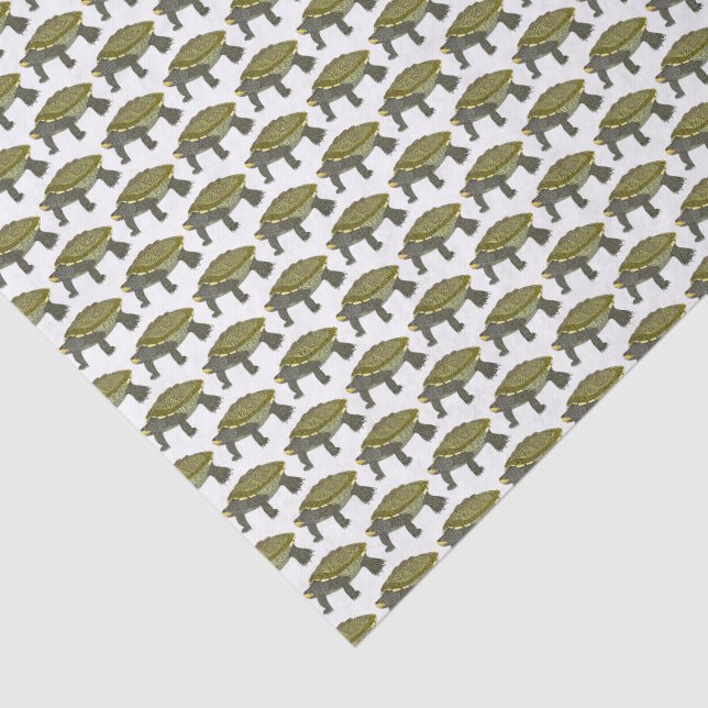 Terrapin (blanco) - Papel de seda (Detalle)