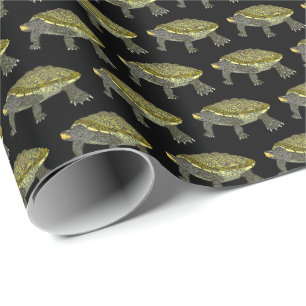 Terrapin (negro) - Papel de regalo