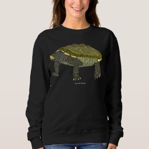 Terrapin (negro) - Sudadera con capucha para mujer