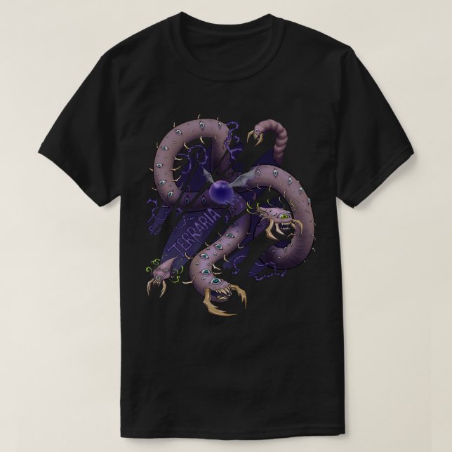 Terraria Eater. Camisetas (Diseño del anverso)