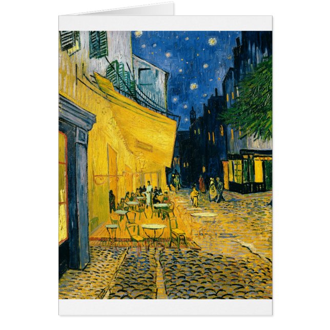 Terraza del café de Vincent van Gogh el |, Place (Frente)