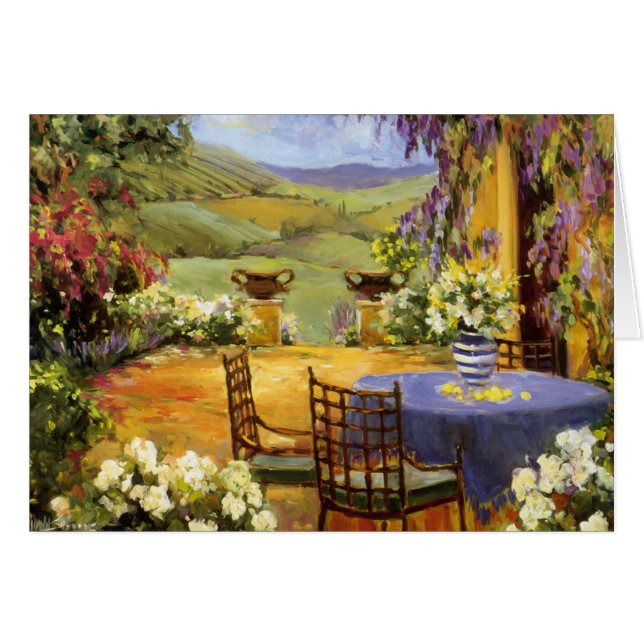 Terraza en el campo (Anverso (Horizontal))