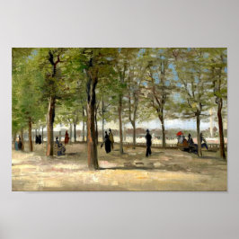 Terraza en los jardines de Luxemburgo (1886) Arte