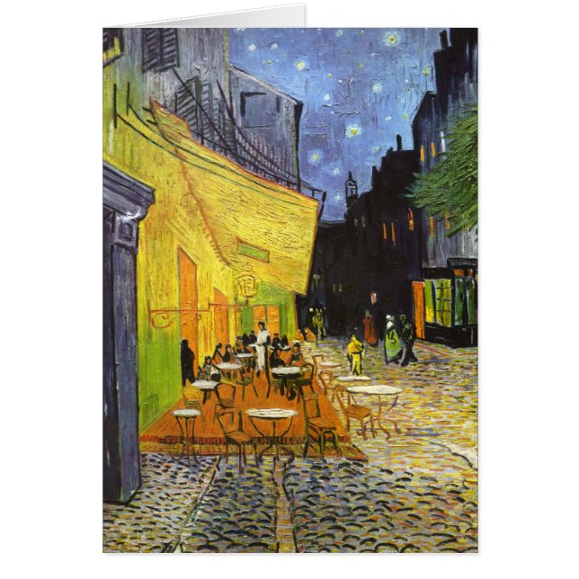 Terraza Van Gogh Cafe de noche (Frente)
