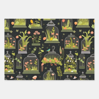 Terrazas de papel de envolvimiento de desconexión