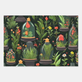 Terrazas de papel de envolvimiento de desconexión