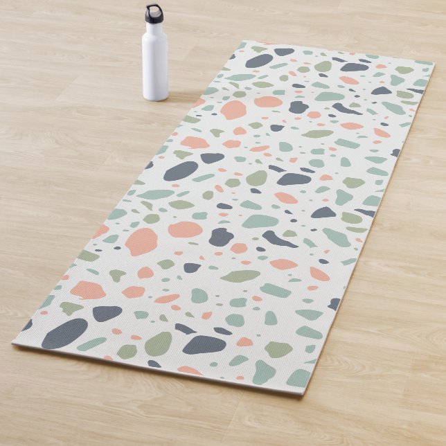 Terrazzo Colorful Style Yoga Mat (In situ)