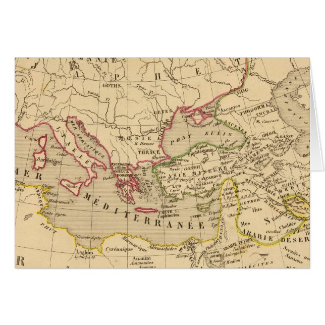 Terre aux trois fils de Noe (Anverso (Horizontal))