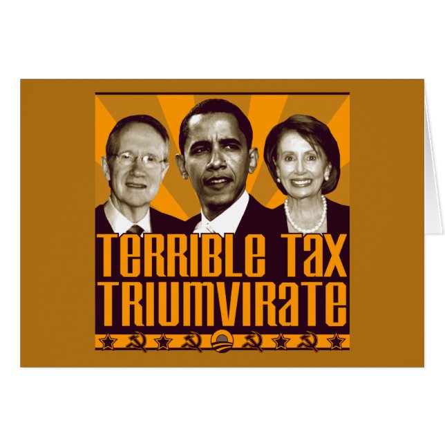 Terrible triunvirato de impuestos (Anverso (Horizontal))