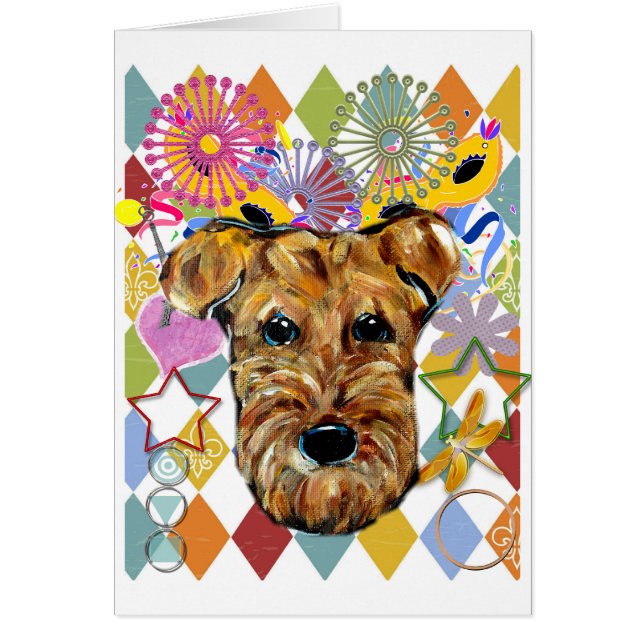 TERRIER AIREDALE (Frente)