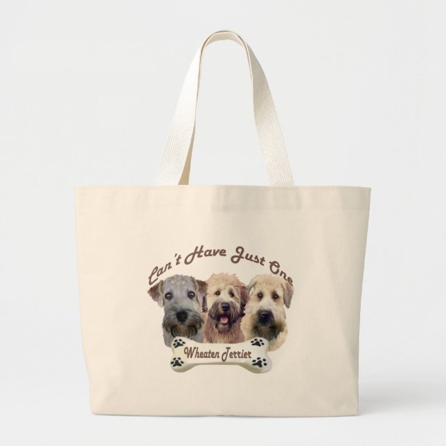 Terrier de trigo no puede tener bolsas de asas (Frente)