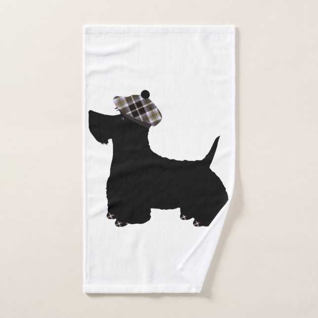Terrier Escocés (Toalla de mano)
