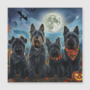 Terrier Escocés Halloween Espeluznante
