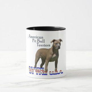 Terrieres de pitbull americanos: Taza