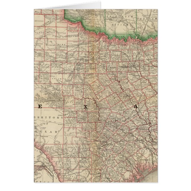 Territorio de Texas e India (Frente)