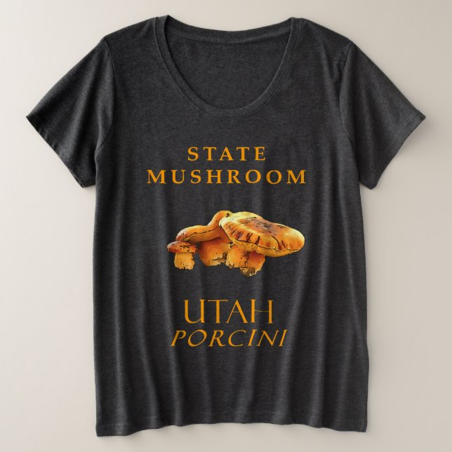 Territorio de Utah Hongo El Porcini (Anverso del diseño)