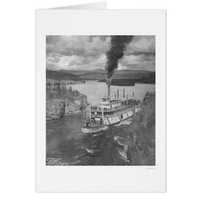 Territorio del Yukón del barco de vapor 1920 (Frente)