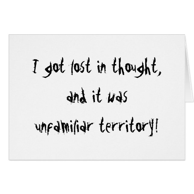 Territorio desconocido (Anverso (Horizontal))