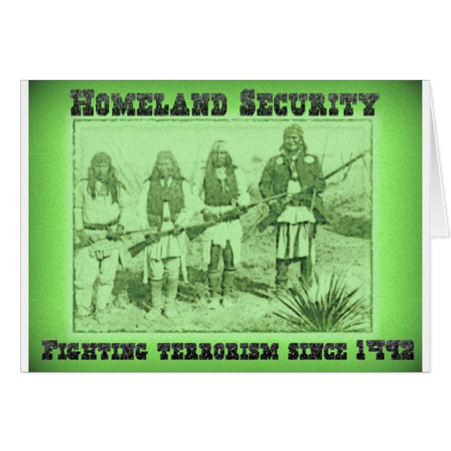 Terrorismo que lucha de la seguridad de patria (Anverso (Horizontal))