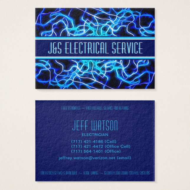 Tesla Coil Lightning Automatización del hogar de l (Anverso y reverso)