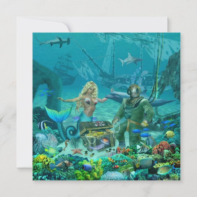 Tesoro del Arrecife de Coral de la Sirena (Anverso)