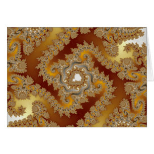 Tesoro - tarjeta del fractal