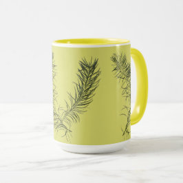 Tesoros texturales de verano en una taza - B