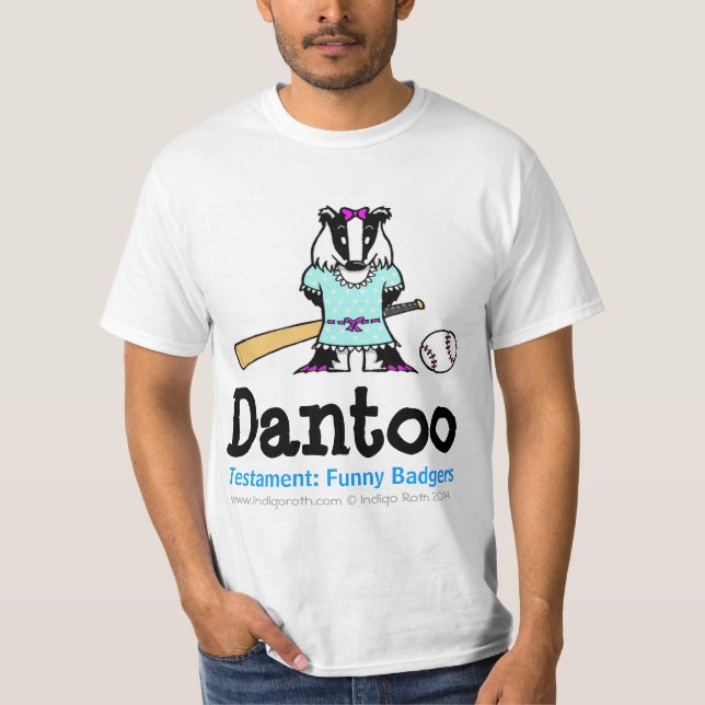 TESTAMENTO: Camiseta DIVERTIDA de Dantoo de los (Anverso)