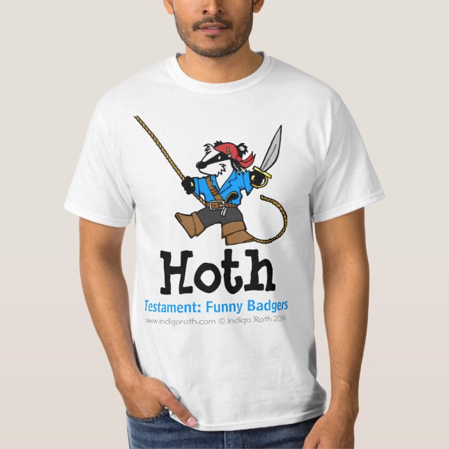 TESTAMENTO: Camiseta DIVERTIDA de Hoth de los (Anverso)